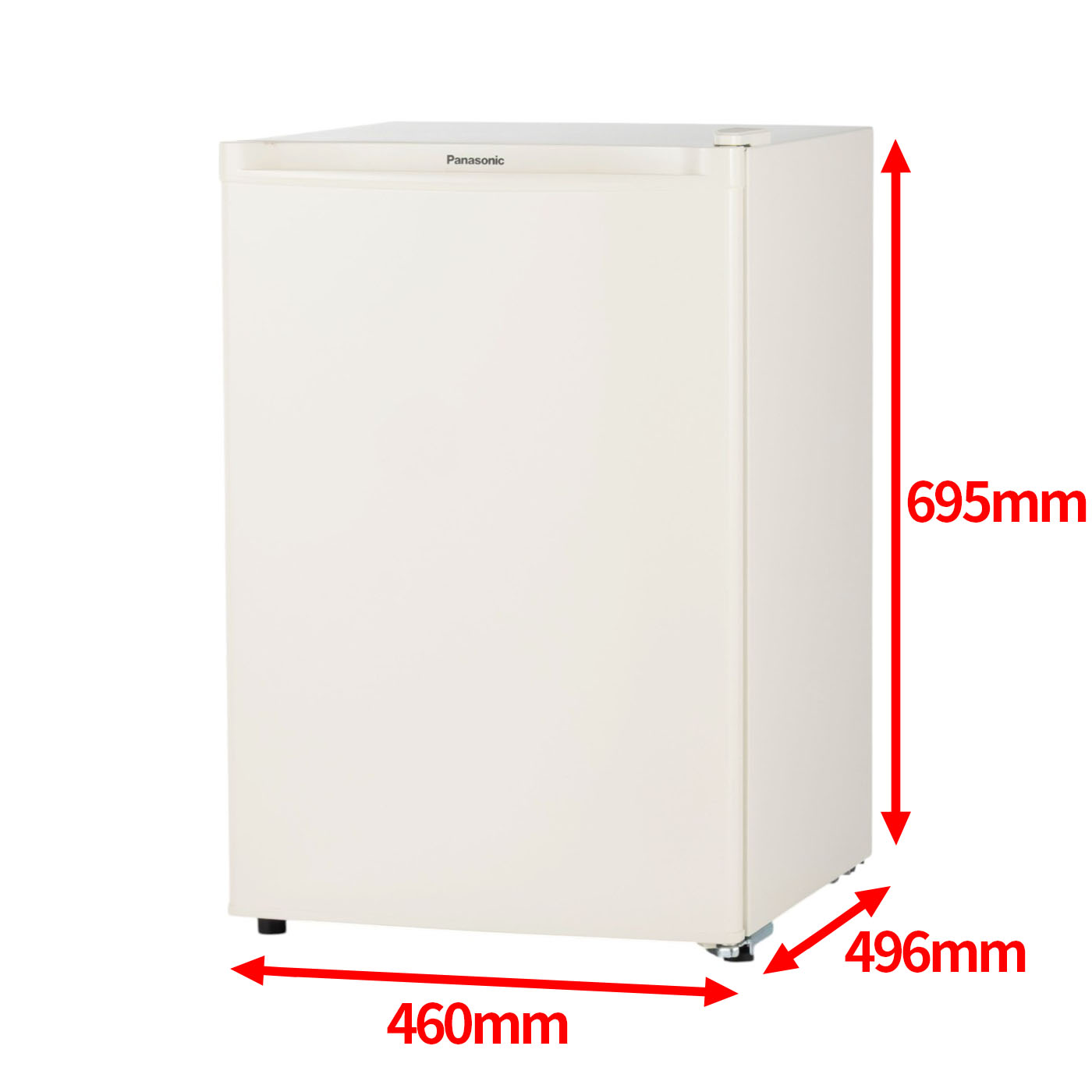 【YB60】新品1 パナソニック 1ドア ノンフロン冷蔵庫 75L NR-A80W-W 右開き 2015年製 【直接引取歓迎】 ☆動作品☆2023年製☆Panasonic☆ノンフロン冷蔵庫☆75L☆右