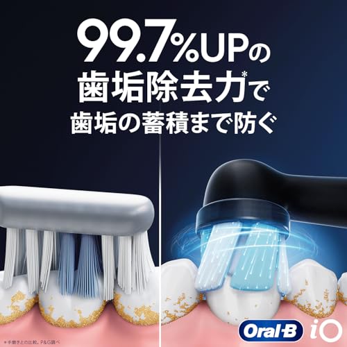 【新品未使用】Oral-B iO 4s 電動歯ブラシ マットブラック P&G Oral-B iO4S マットブラック iOG41B60BKを検証レビュー