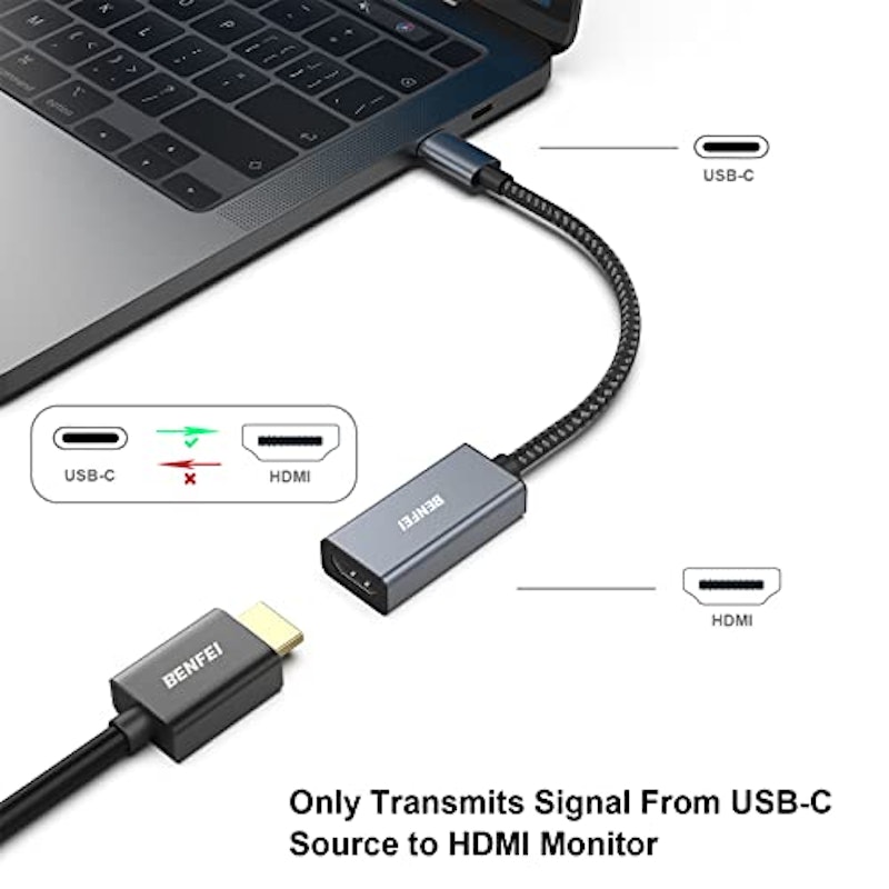 USB-C HDM 変換アダプタ 2
