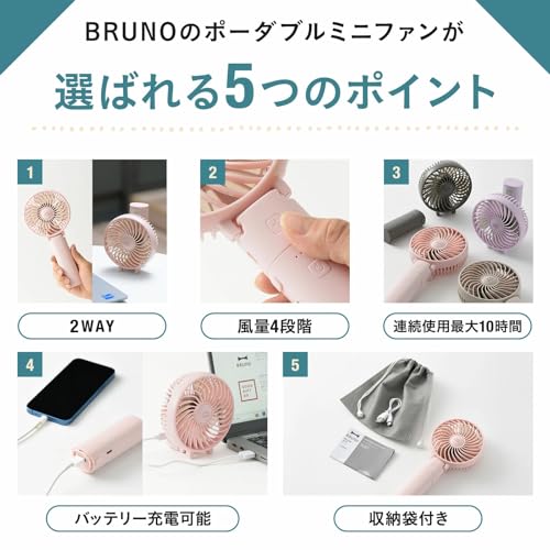 ポータブルミニファン 3