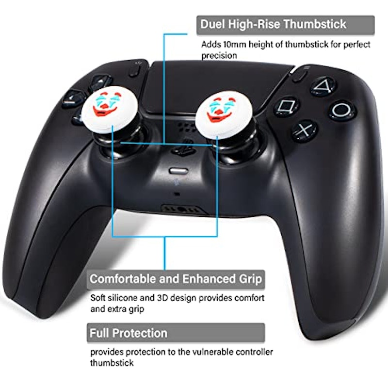 サムスティックエクステンダー&テクスチャラバーシリコングリップカバー 2