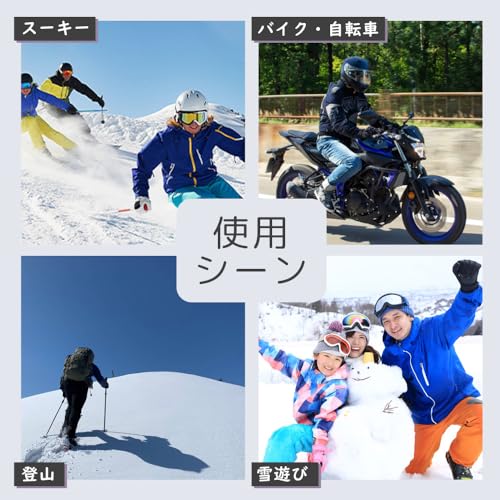 レディーススキーグローブ 7
