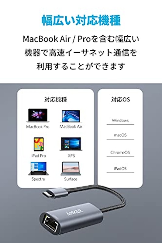 イーサネットアダプタ 5