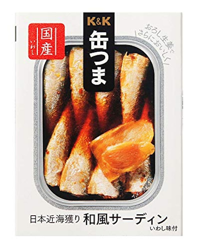 缶つま 日本近海獲り 和風サーディン いわし味付 1