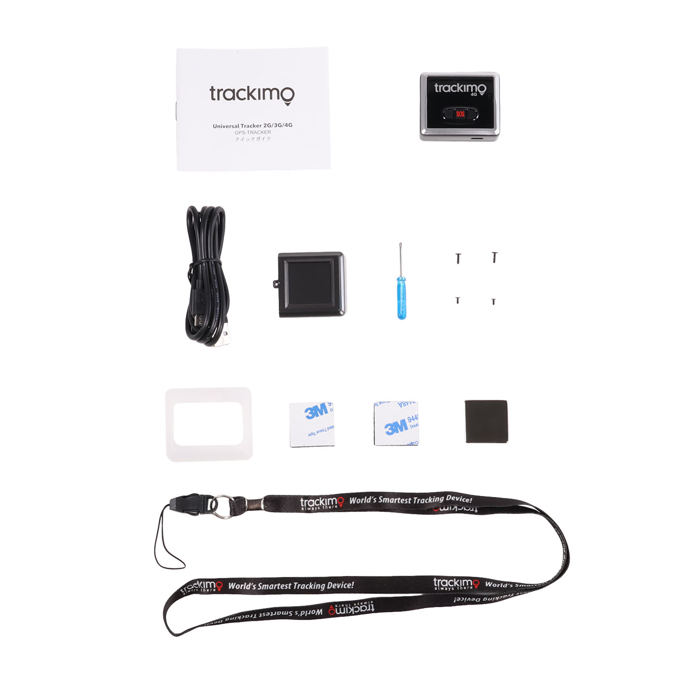 GPS発信機 Trackimo トラッキモ TRKM010W 4Gモデル 楽天市場】トラッキモ GPS TRKM010W 4G/LTEモデル 1年通信費用
