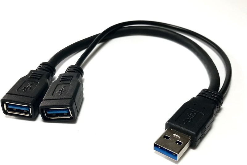 USB3.0二股ケーブル 1