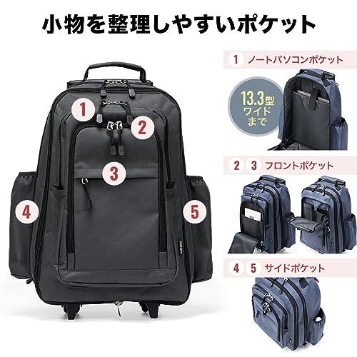 2WAYキャリー&リュック 3