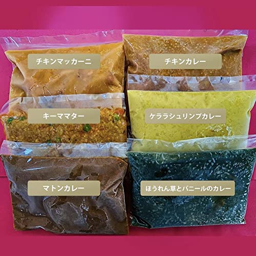 インドカレー 真空急速冷凍カレー6種セット  1