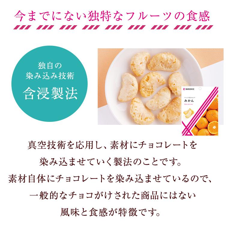 チョコが染み込んだみかん 3