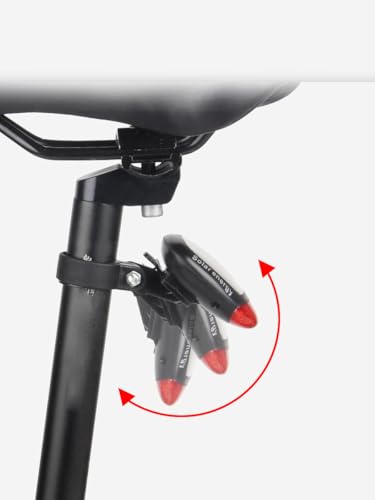 自転車用ソーラー充電式LEDテールランプ  2