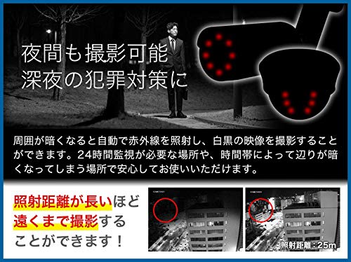 AHD屋外用バレット型ワンケーブルカメラ 5