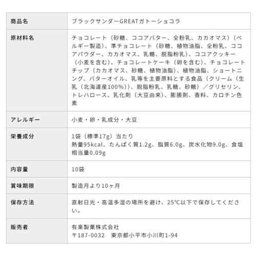 ブラックサンダーGREATガトーショコラ 2