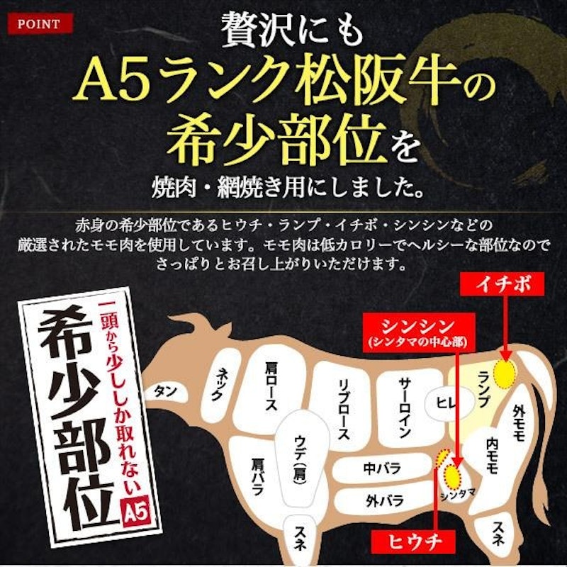 松阪牛 花盛りセット 雅 3