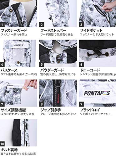スノーウェア キッズ 上下セット 5