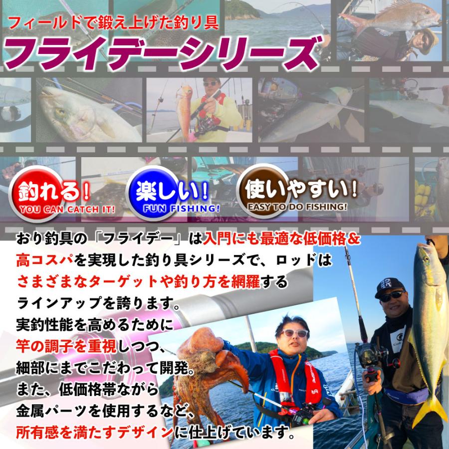ティップラン専用ロッド フライデーティップラン 682M 2