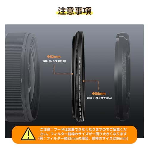 Nano-Klear 77mm ND2-2000 可変NDフィルター 5