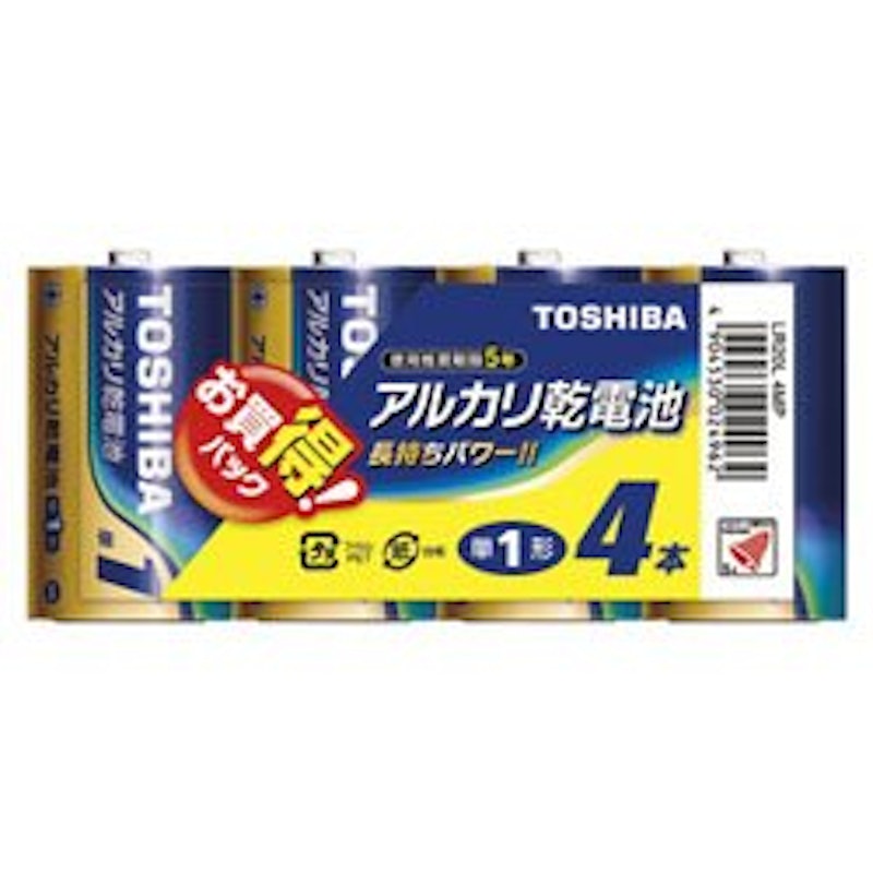 アルカリ乾電池 単1形 1