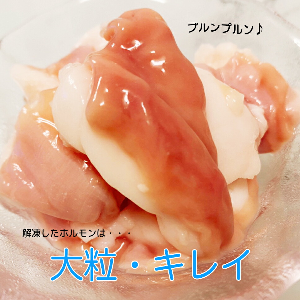 国産 ホルモン 4