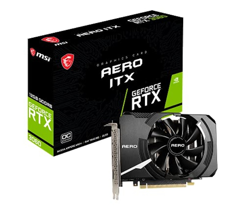 GeForce RTX 3060 AERO ITX 12G OC 1
