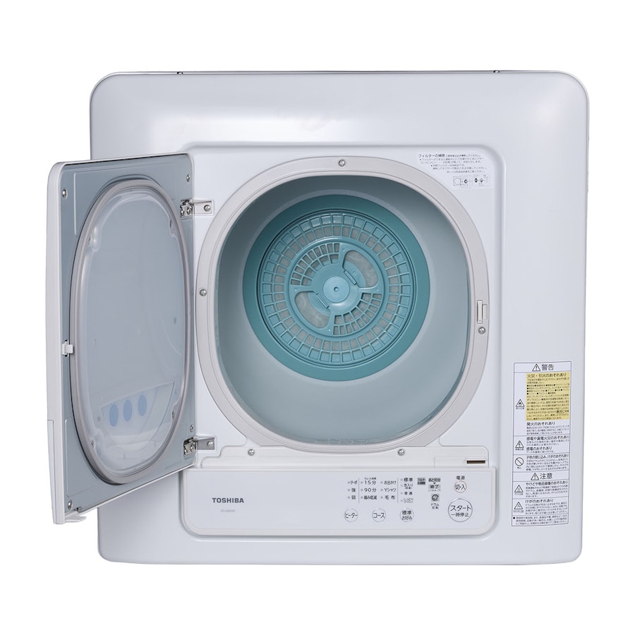 TOSHIBA衣類乾燥機 ED-60C 2019年製 6.0kg 【人気沸騰】 - 衣類乾燥機