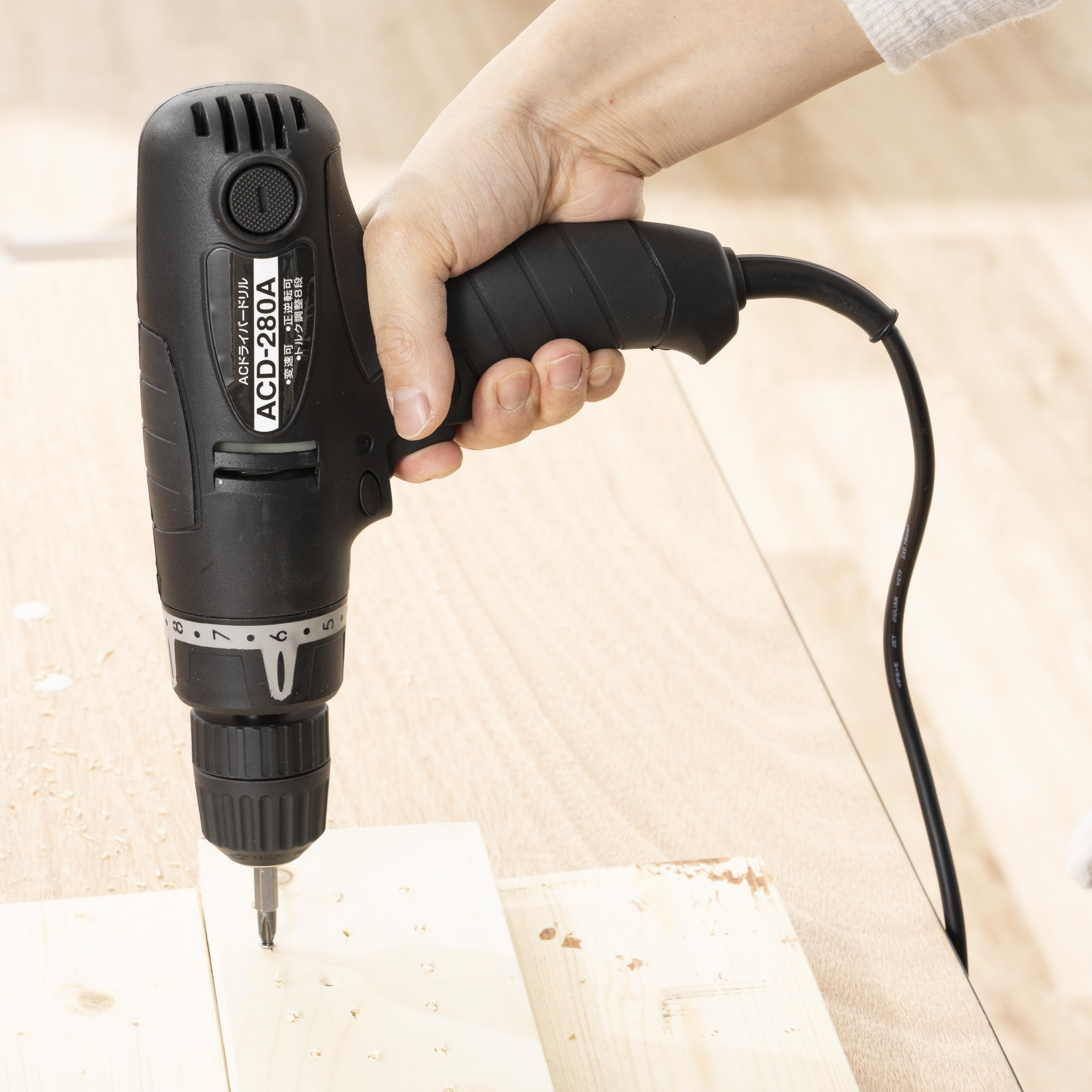 シンコー 電動ドライバドリル コード式を他商品と比較 口コミや評判を実際に使ってレビューしました Mybest