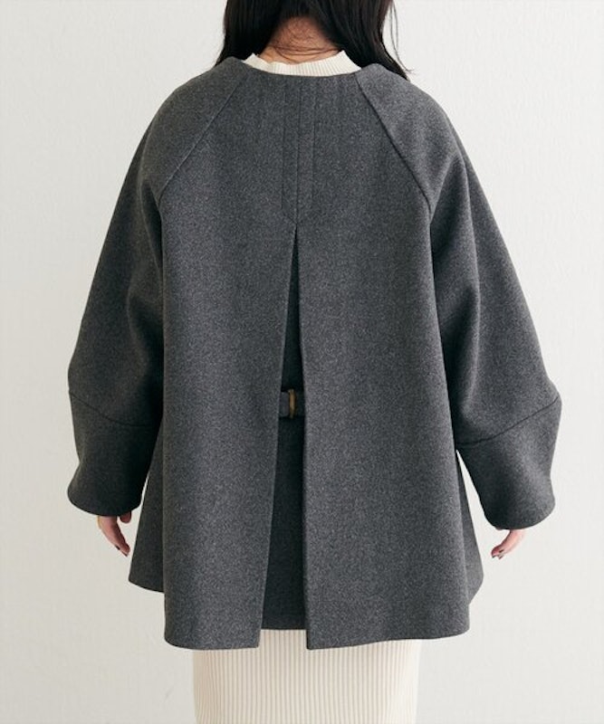 osono 2WAYノーカラーコート 18
