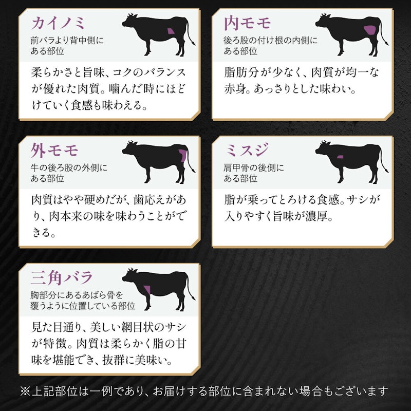 松阪牛 厳選部位 9点焼肉セット1kg 6