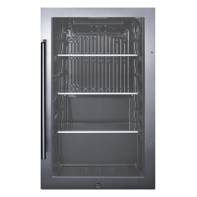  Built-In Indoor/Outdoor Beverage Center with Glass Door 3.13 Cu. Ft. 2