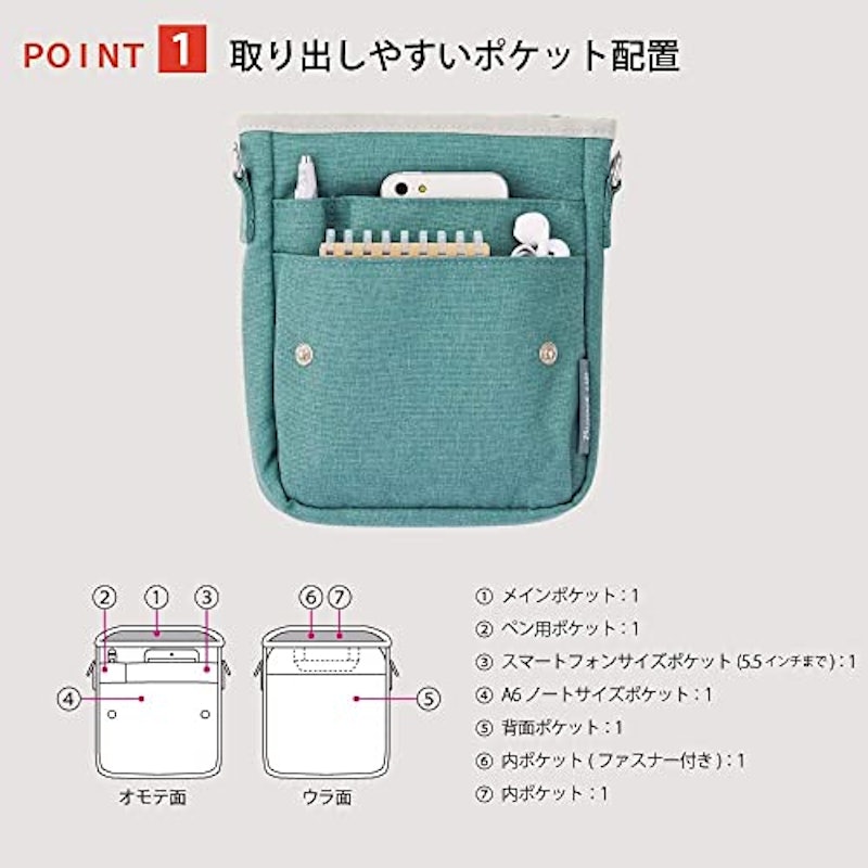 バッグインバッグ 3
