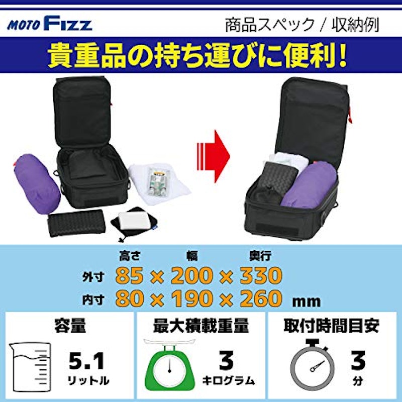 スラントタンクバッグM 3