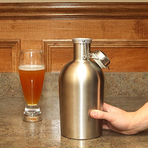 自作32オンスステンレス鋼ビールgrowler 5
