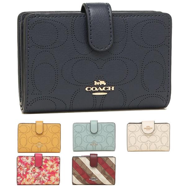 みやび COACH コーチ長財布　新品・未使用 COACH コーチ 長財布 F74881 千鳥格子柄 ラウンドジップ 新品未