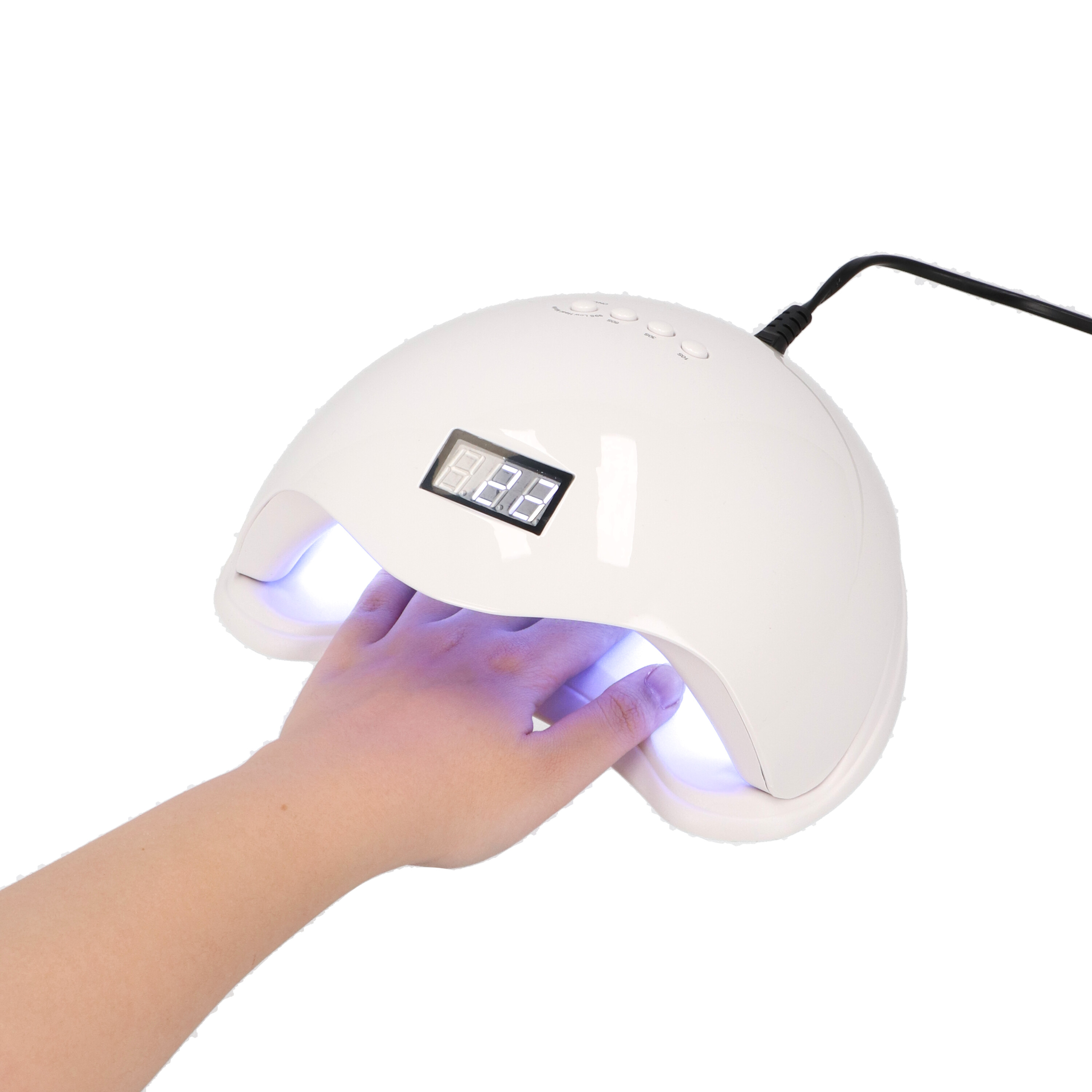 ネイル工房 zecca LED & UV ネイルライトをレビュー！クチコミ・評判を