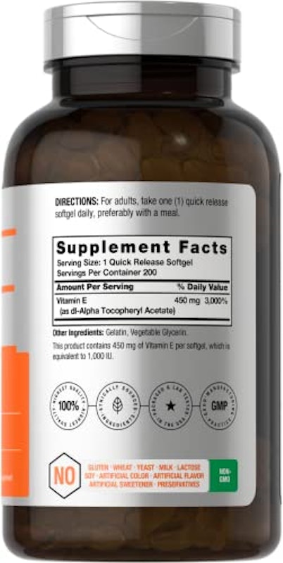 Vitamin-E (ビタミンE)1000 IU (450mg) 2