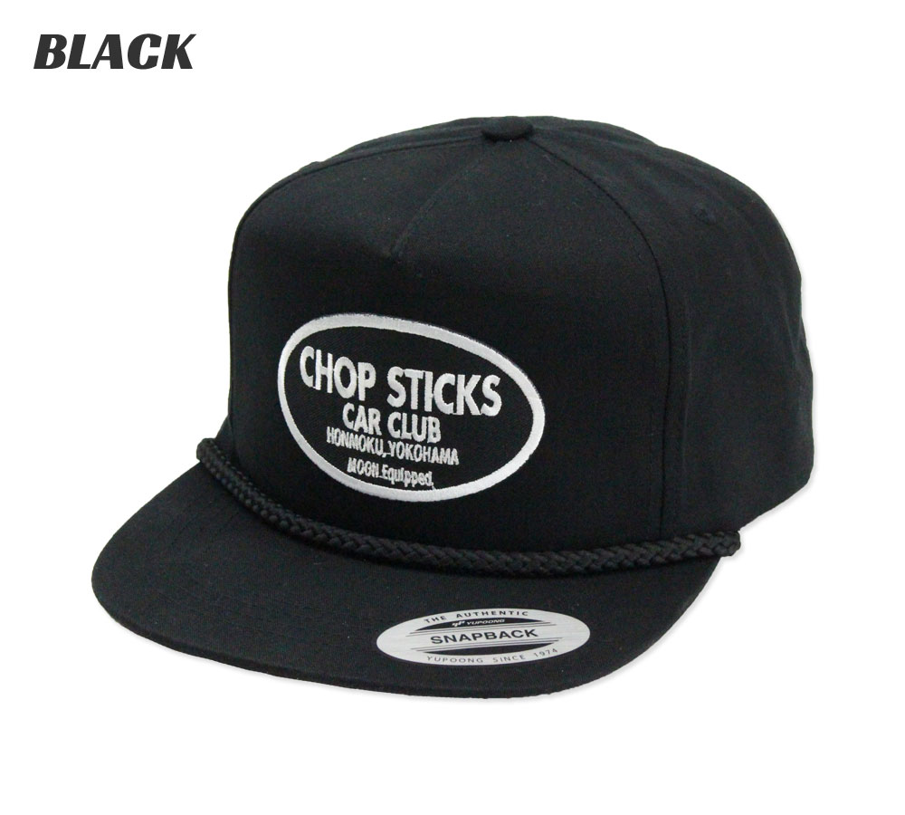 Chop Sticks 5パネルフラットバイザーキャップ 10