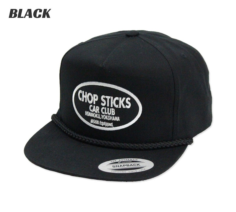 Chop Sticks 5パネルフラットバイザーキャップ 10