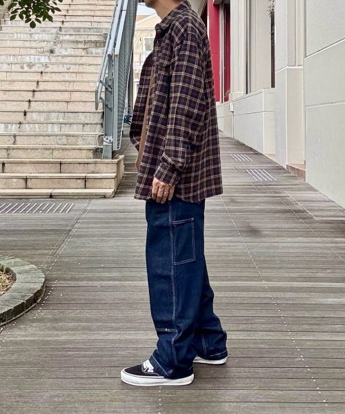 WORKWEAR 568 STAY LOOSE ダブルニー ジーンズ 4