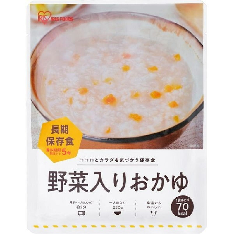 非常食 野菜入りおかゆ 1