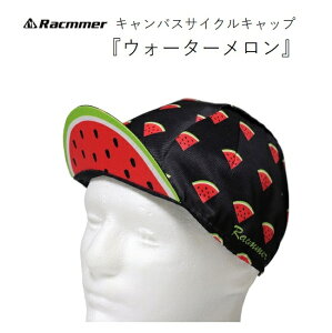 Racmmer Canvas Cycling Cap "WATERMELOM" 1