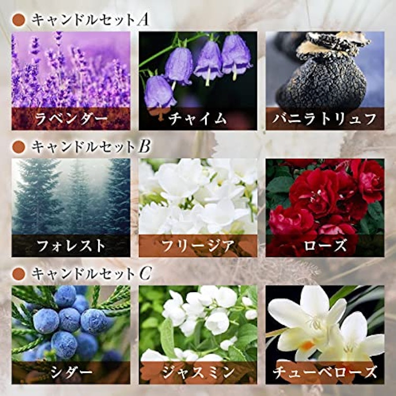 アロマキャンドル 4
