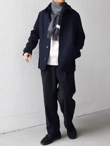 カシミヤ ソリッド マフラー 2