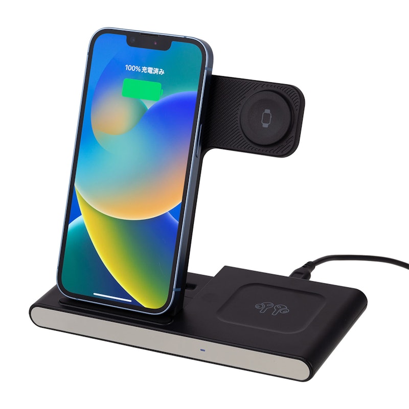 3in1ワイヤレス充電器 2