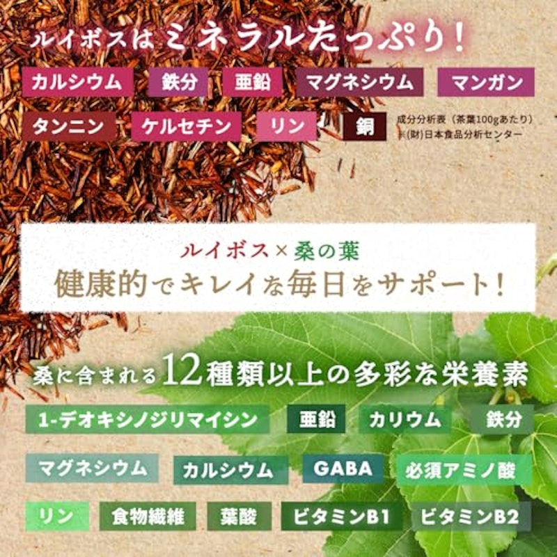 wakuwakuen KAGOSHIMA ルイボス桑茶 2
