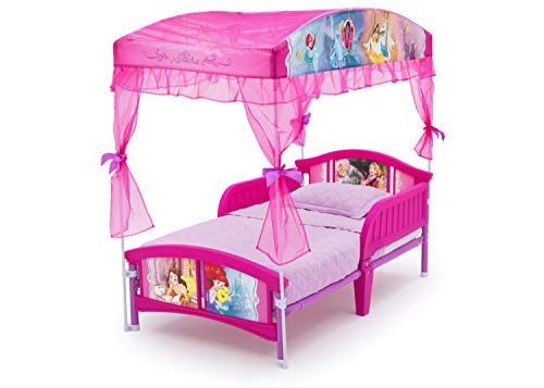 Princess Toddler Canopy Bed 8