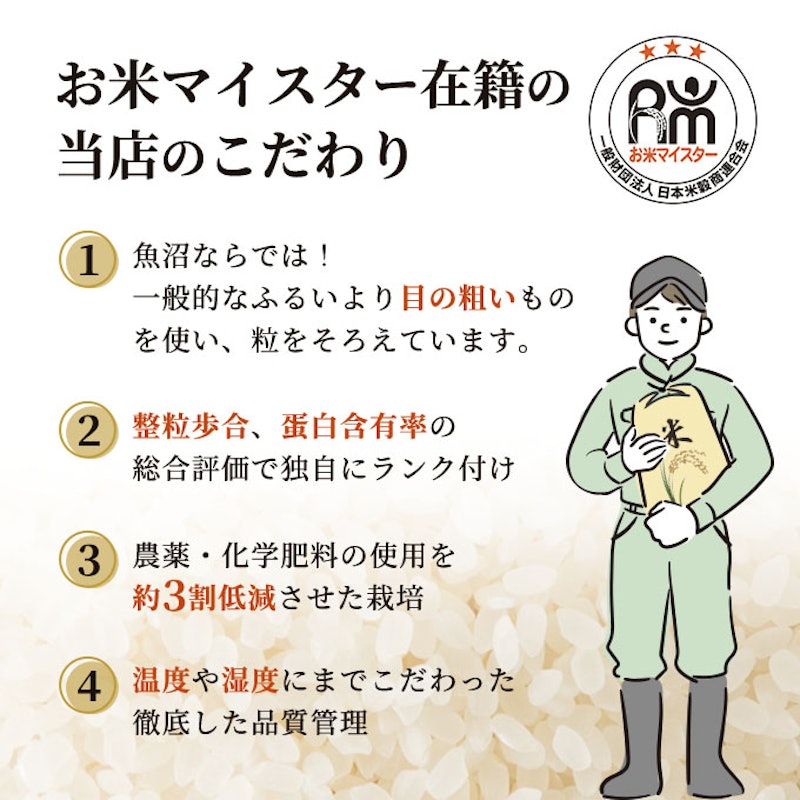 魚沼産 コシヒカリ 無洗米 5