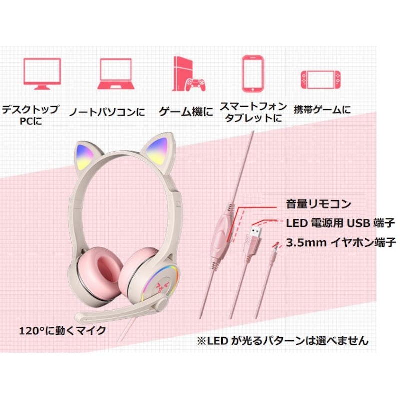 LEDヘッドホン 3