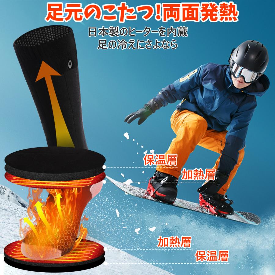 電熱ソックス 4