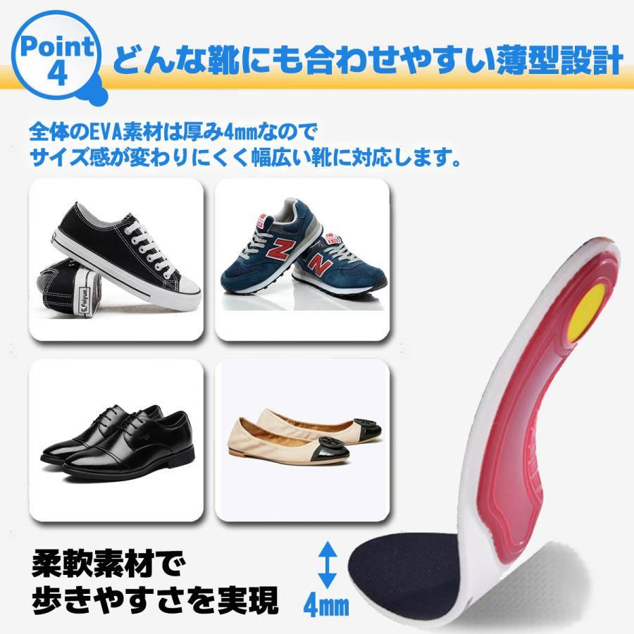 偏平足サポート インソール 5