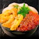 丸市岡田商店 豪華海鮮3色丼 1