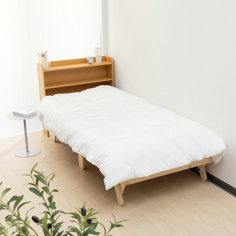 羽毛のようにあたたかい洗える抗菌防臭防ダニ掛け布団 1